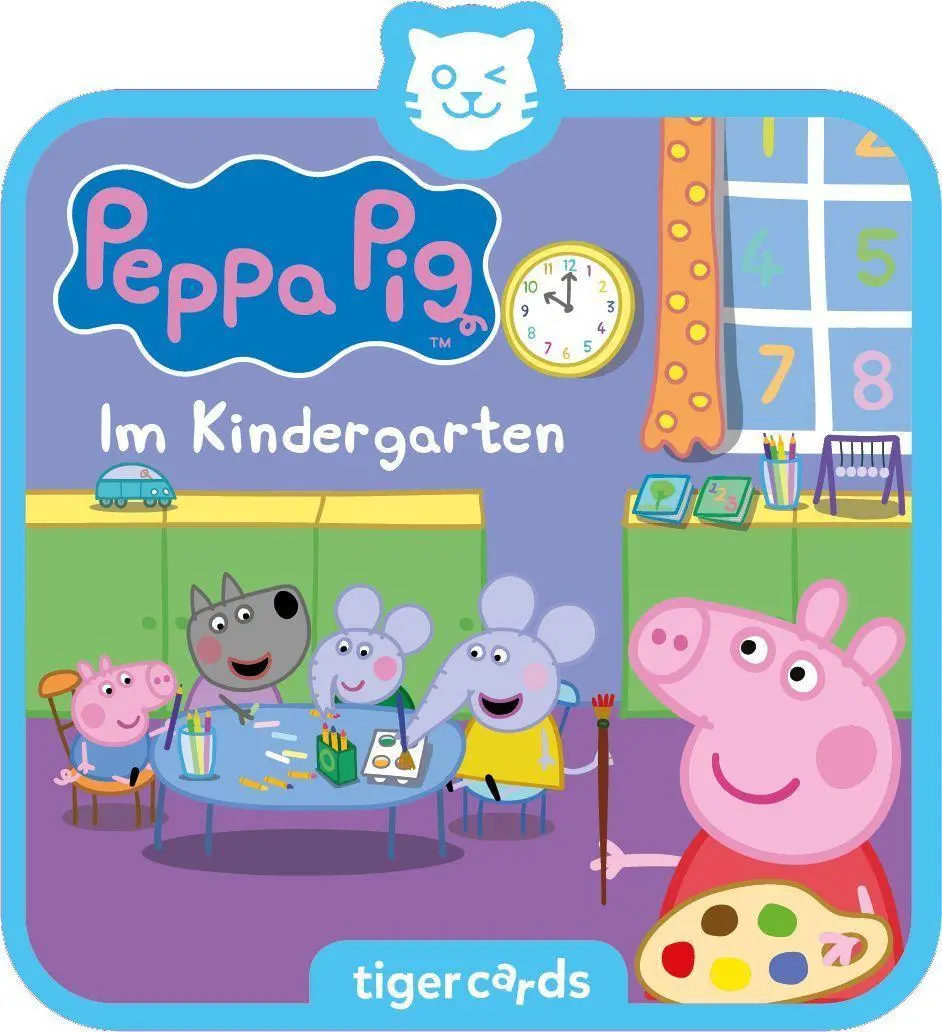 Cover: 4260535485659 | tigercard - Peppa Pig - 20 - Im Kindergarten | Deutsch | 2021