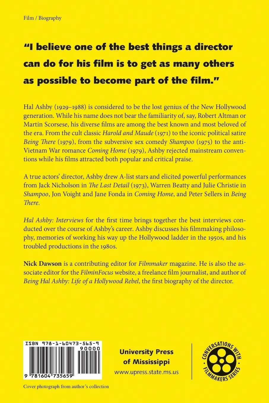 Rückseite: 9781604735659 | Hal Ashby | Interviews | Nick Dawson | Taschenbuch | Englisch | 2019