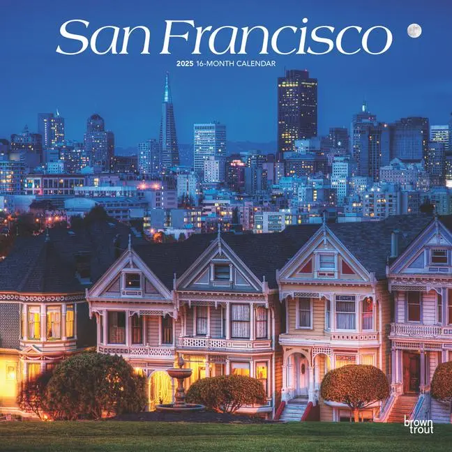 Cover: 9781975475659 | San Francisco 2025 12 X 24 Inch Monthly Square Wall Calendar...