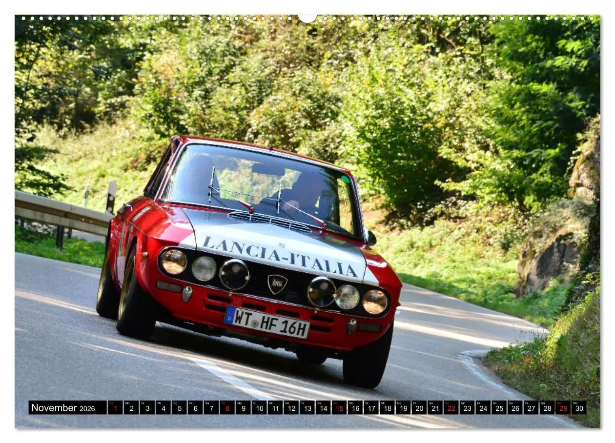 Bild: 9783457715659 | Italienische Oldtimer am Berg (hochwertiger Premium Wandkalender...