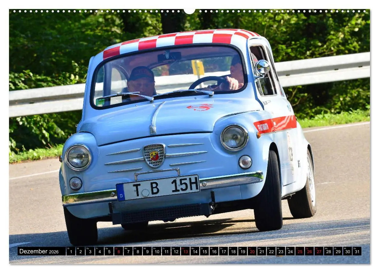 Bild: 9783457715659 | Italienische Oldtimer am Berg (hochwertiger Premium Wandkalender...