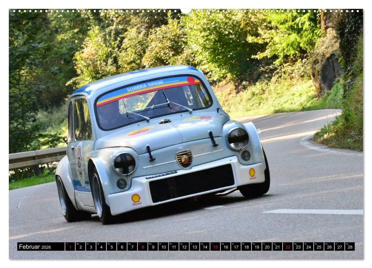 Bild: 9783457715659 | Italienische Oldtimer am Berg (hochwertiger Premium Wandkalender...
