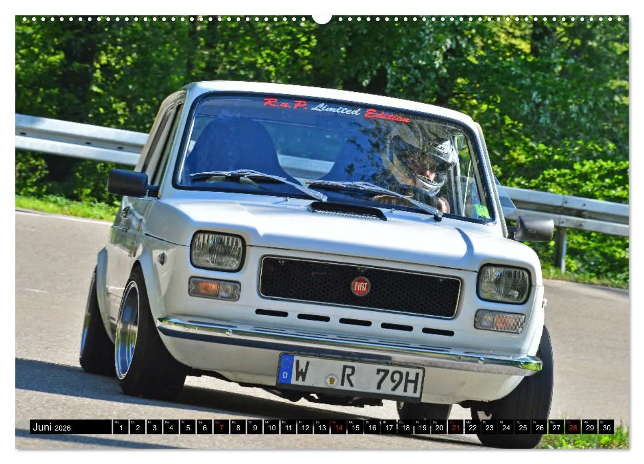 Bild: 9783457715659 | Italienische Oldtimer am Berg (hochwertiger Premium Wandkalender...