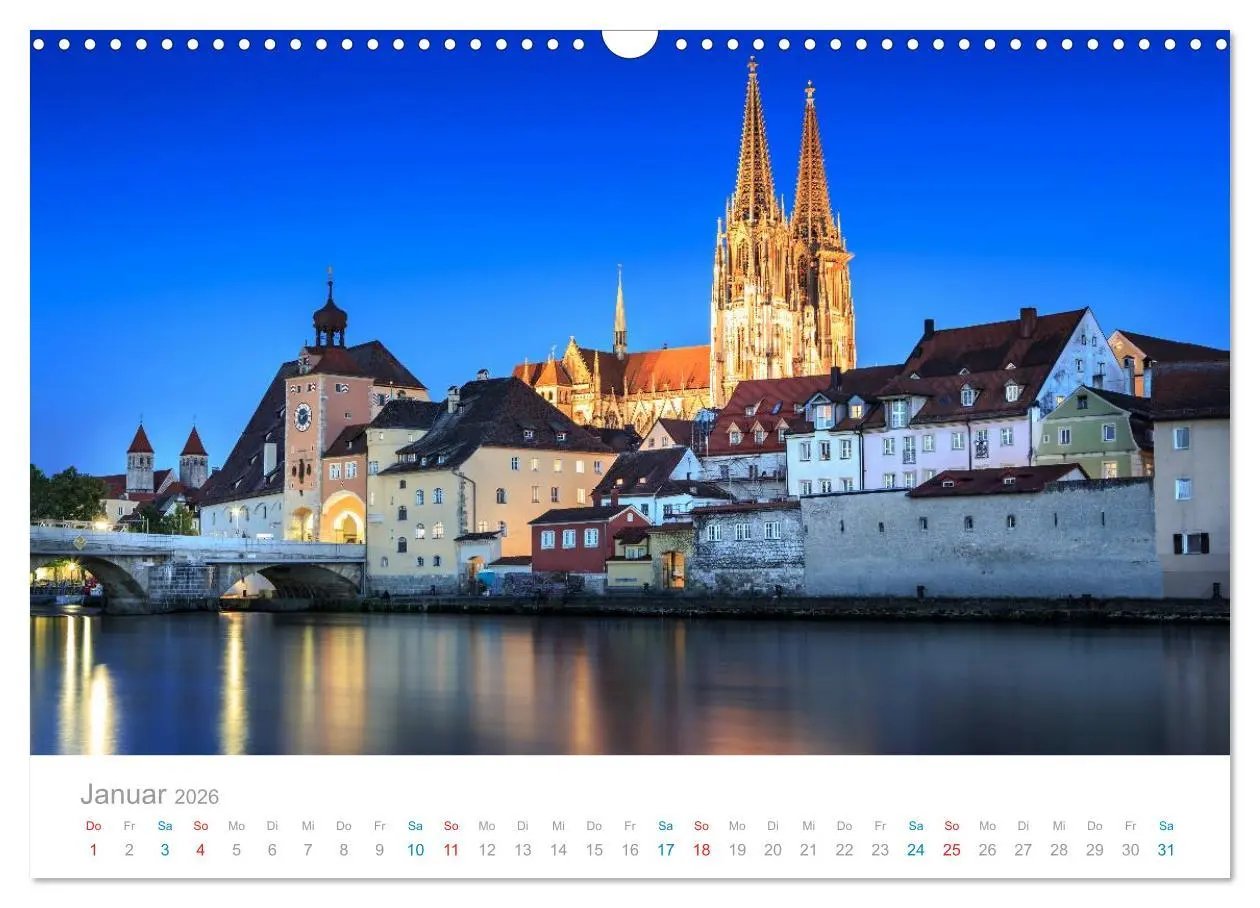 Bild: 9783457955659 | Regensburg - Welterbestadt an der Donau (Wandkalender 2026 DIN A3...