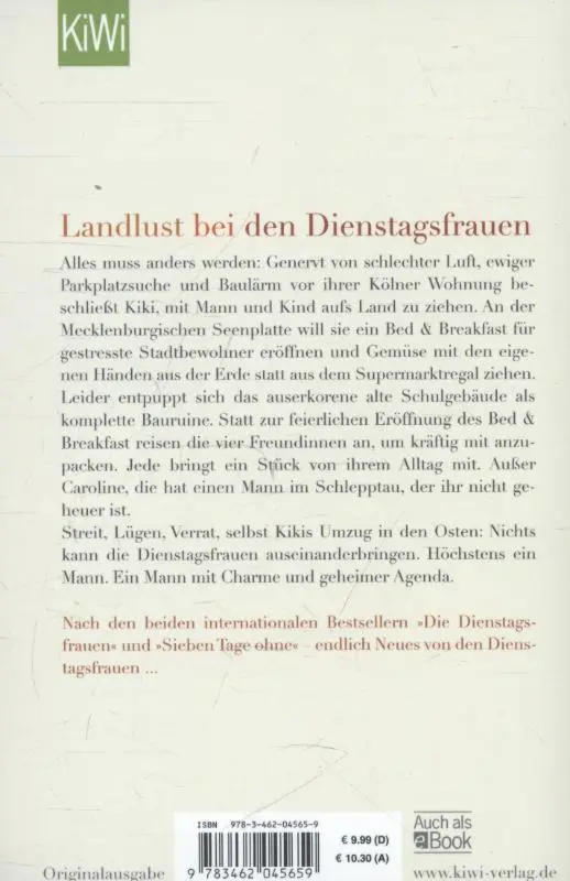 Rückseite: 9783462045659 | Die Dienstagsfrauen zwischen Kraut und Rüben | Monika Peetz | Buch