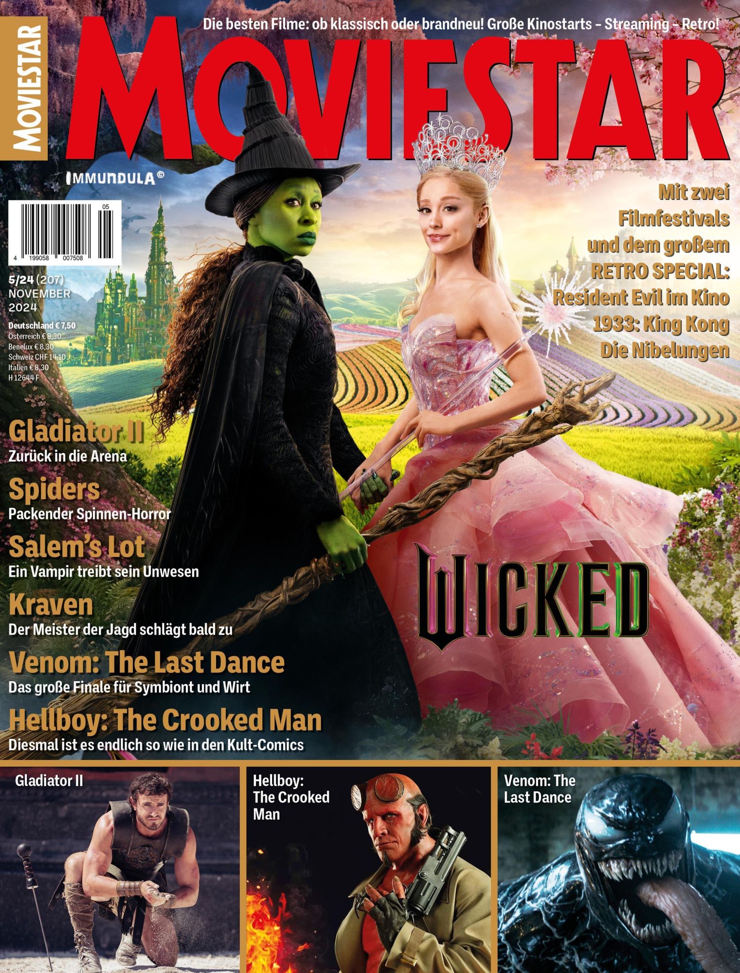 Cover: 9783959365659 | MOVIESTAR Ausgabe November 2024 (#207) | Björn Sülter (u. a.) | 82 S.