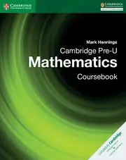 Cover: 9781316635759 | Cambridge Pre-U Mathematics Coursebook | Mark Hennings | Taschenbuch
