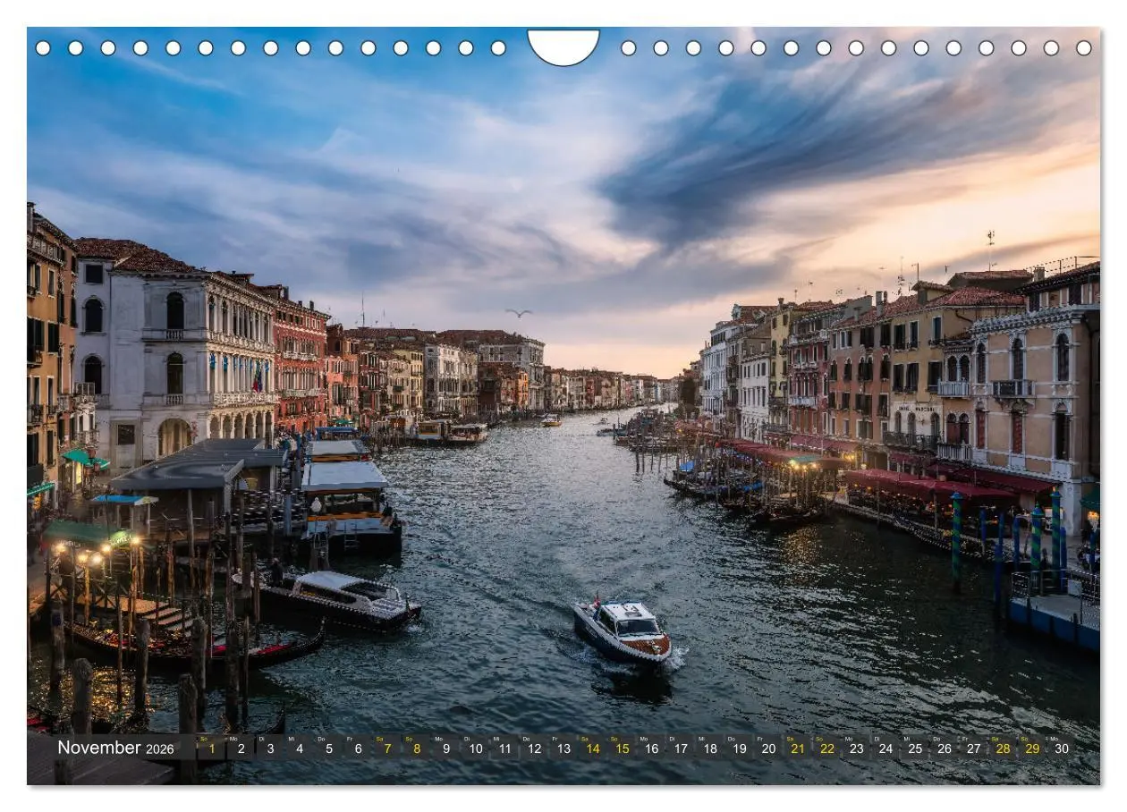 Bild: 9783457325759 | Malerisches Venedig (Wandkalender 2026 DIN A4 quer), CALVENDO...