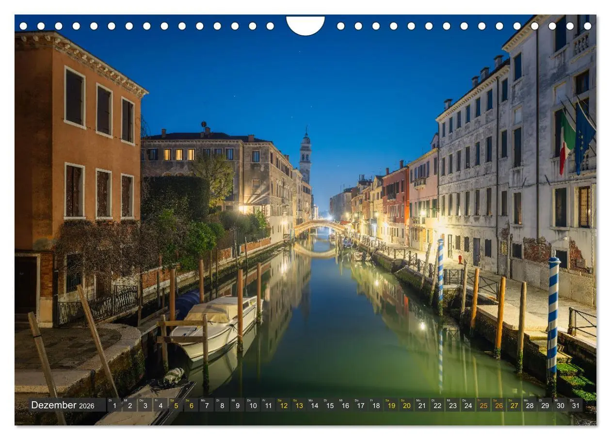 Bild: 9783457325759 | Malerisches Venedig (Wandkalender 2026 DIN A4 quer), CALVENDO...