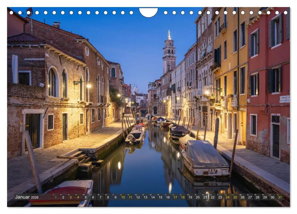 Bild: 9783457325759 | Malerisches Venedig (Wandkalender 2026 DIN A4 quer), CALVENDO...