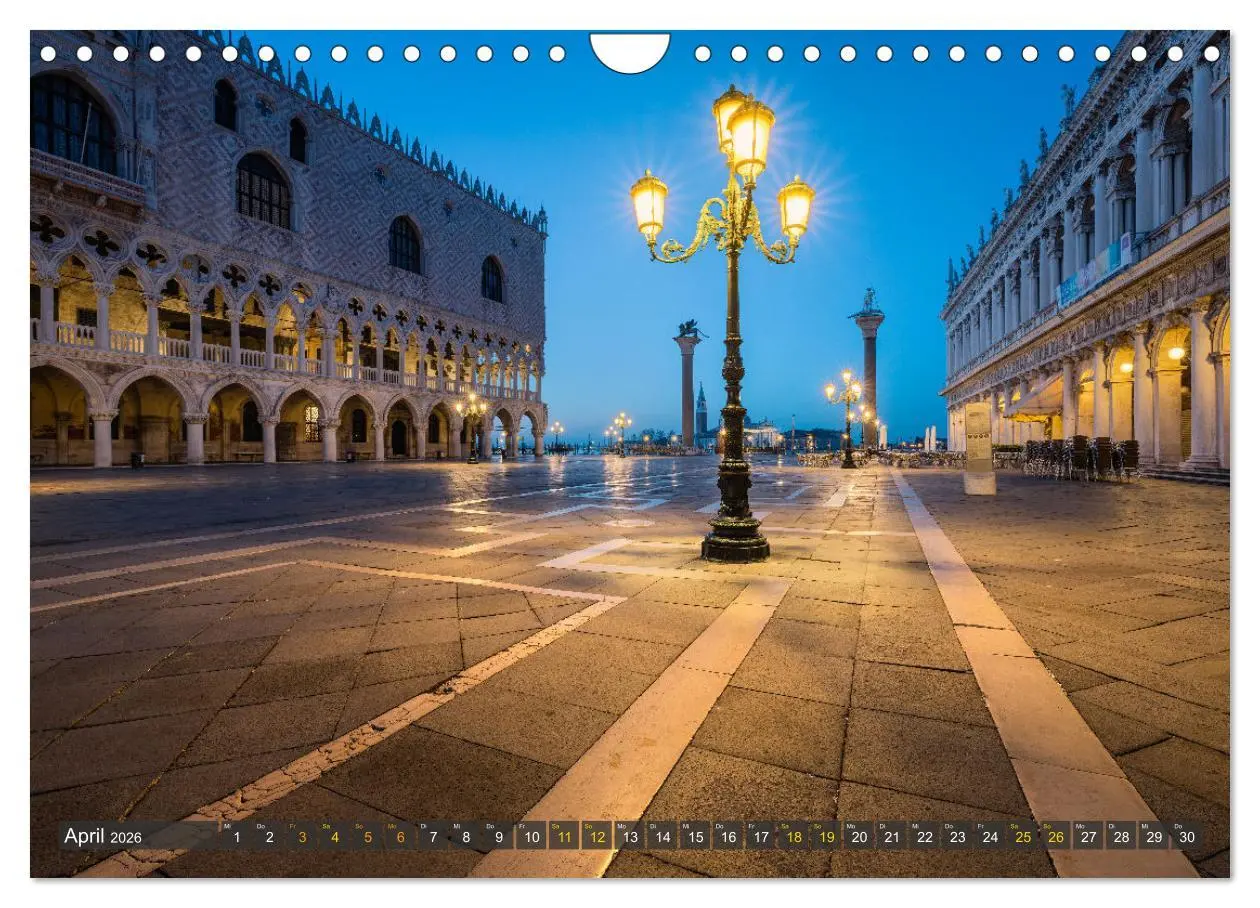 Bild: 9783457325759 | Malerisches Venedig (Wandkalender 2026 DIN A4 quer), CALVENDO...