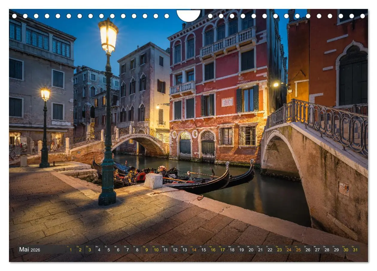 Bild: 9783457325759 | Malerisches Venedig (Wandkalender 2026 DIN A4 quer), CALVENDO...