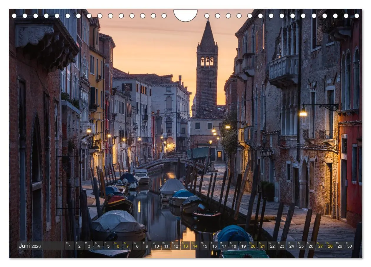 Bild: 9783457325759 | Malerisches Venedig (Wandkalender 2026 DIN A4 quer), CALVENDO...