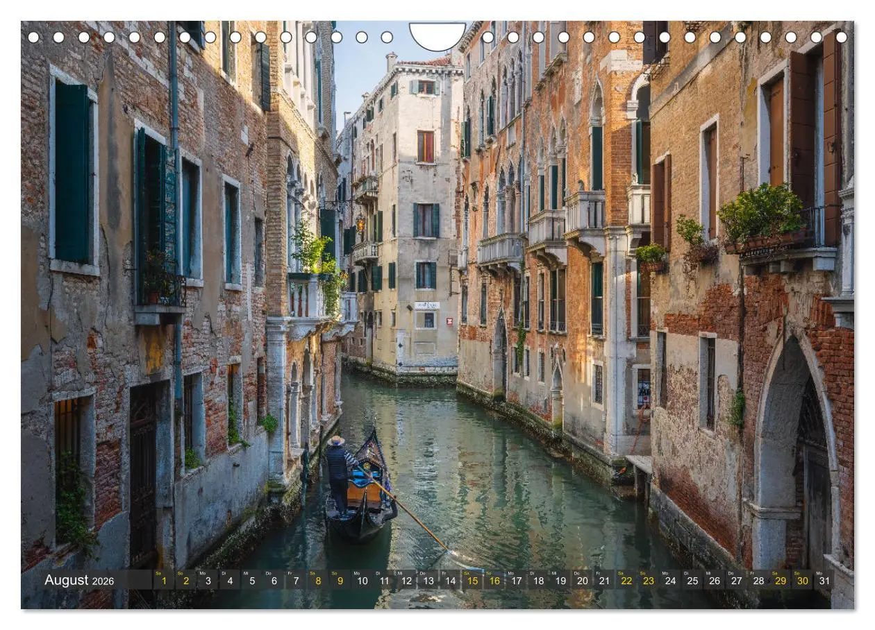 Bild: 9783457325759 | Malerisches Venedig (Wandkalender 2026 DIN A4 quer), CALVENDO...