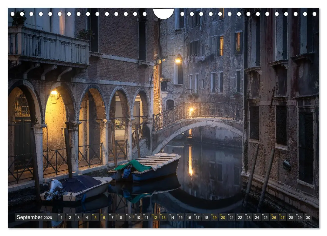 Bild: 9783457325759 | Malerisches Venedig (Wandkalender 2026 DIN A4 quer), CALVENDO...