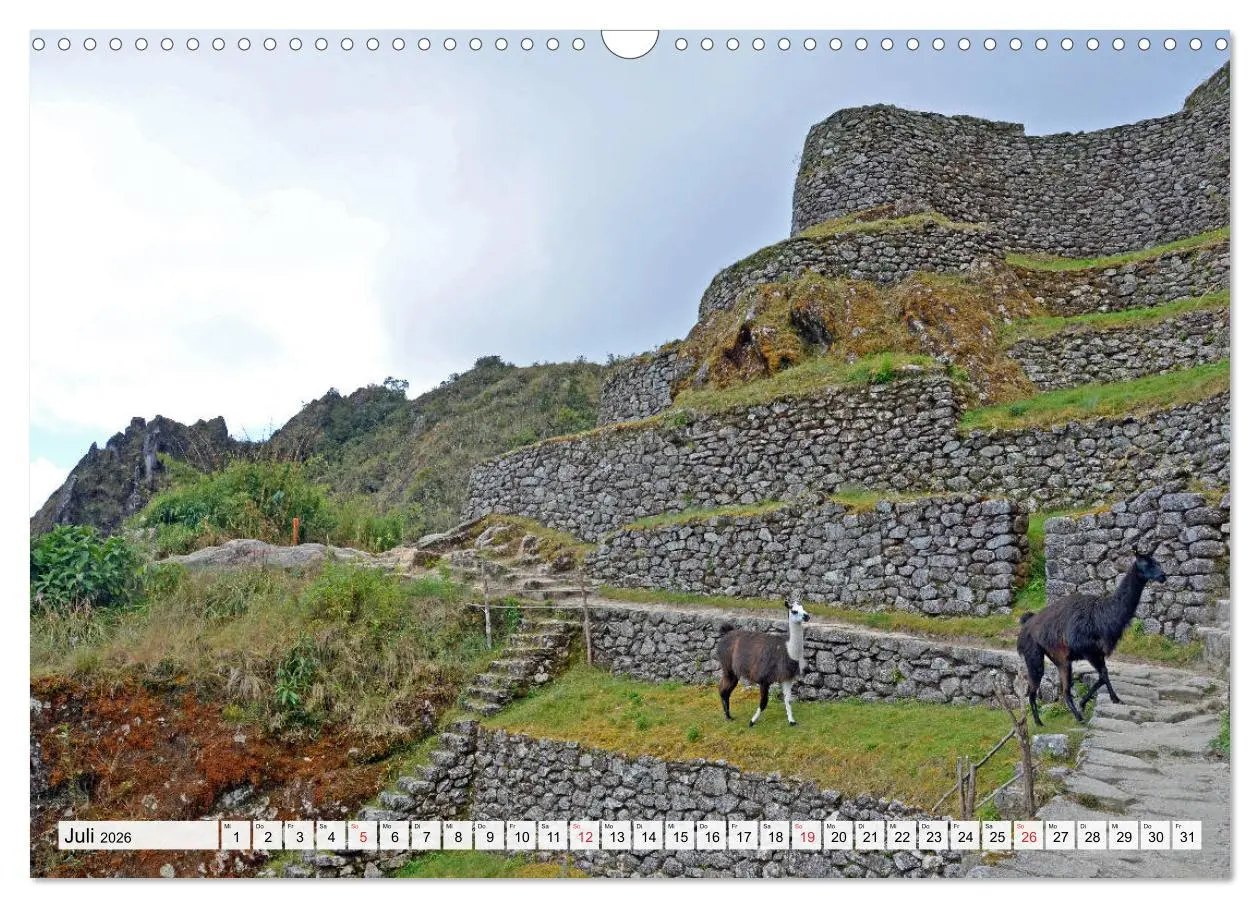 Bild: 9783457705759 | Inkabauten in PERU, Bauwerke eines großen Reiches (Wandkalender...