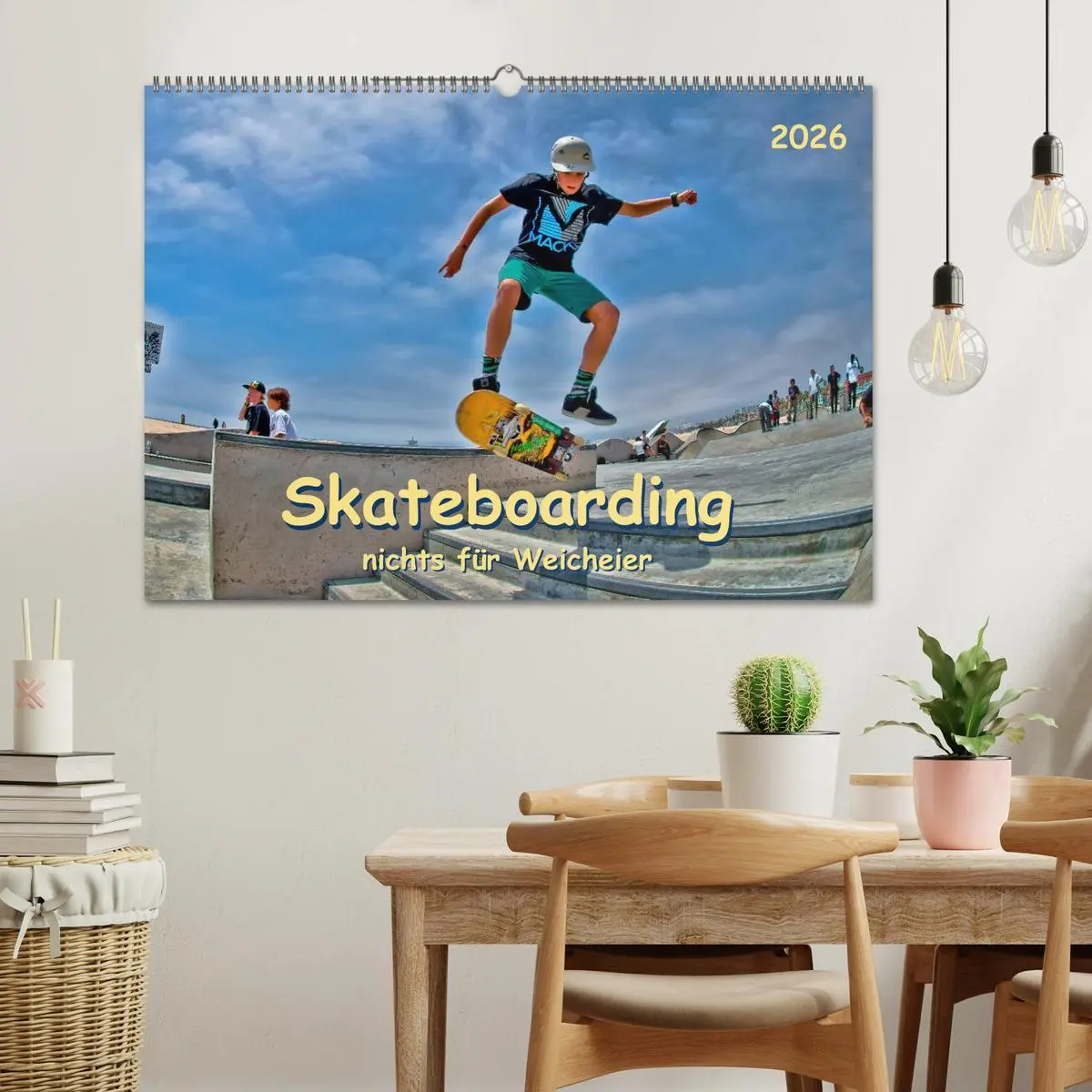 Bild: 9783516035759 | Skateboarding - nichts für Weicheier (Wandkalender 2026 DIN A2...