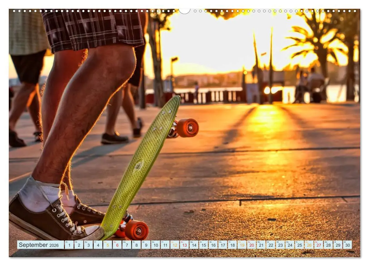 Bild: 9783516035759 | Skateboarding - nichts für Weicheier (Wandkalender 2026 DIN A2...