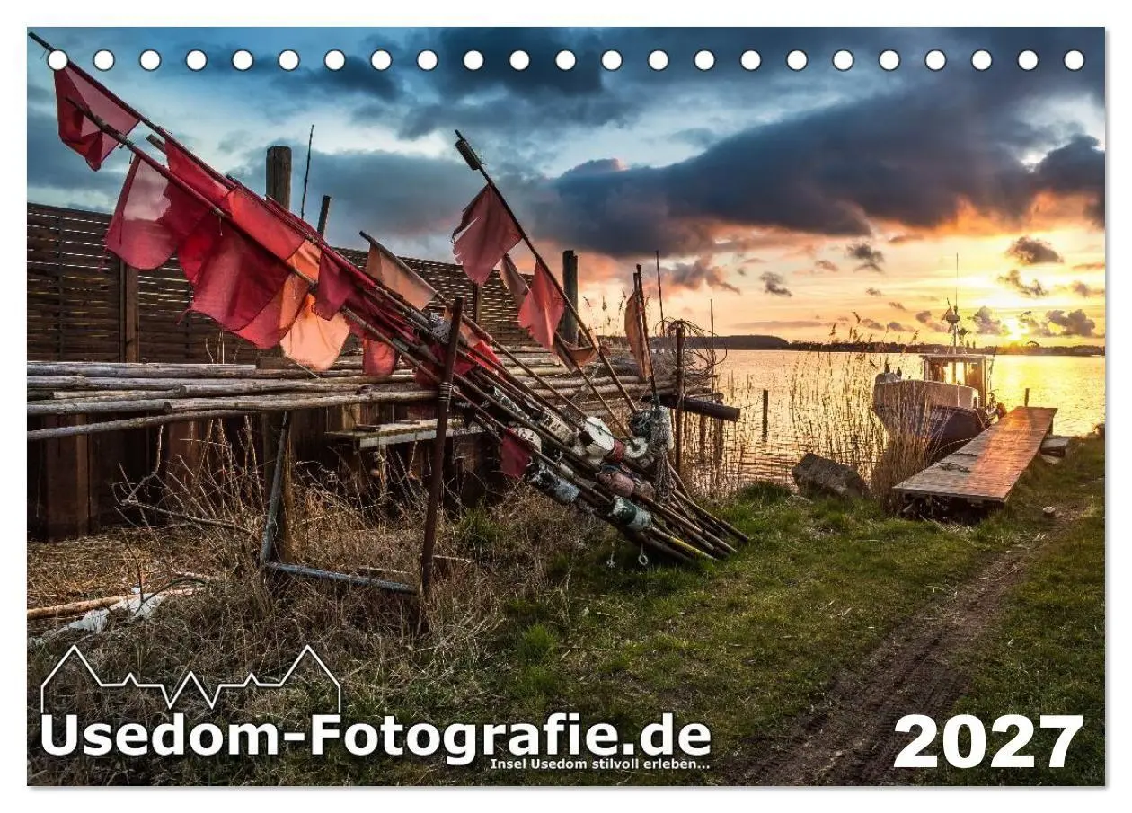 Cover: 9783594015759 | Usedom Fotografie (Tischkalender 2027 DIN A5 quer), CALVENDO...