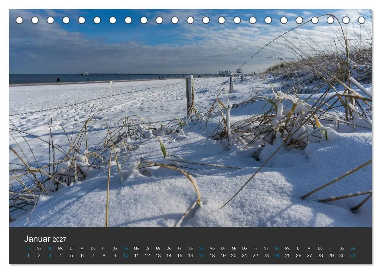 Bild: 9783594015759 | Usedom Fotografie (Tischkalender 2027 DIN A5 quer), CALVENDO...