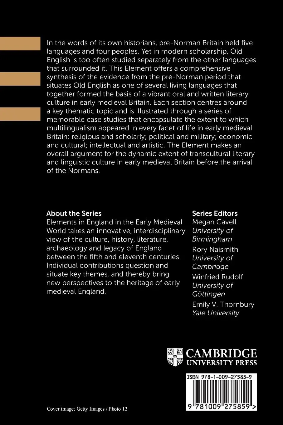 Rückseite: 9781009275859 | Multilingualism in Early Medieval Britain | Lindy Brady | Taschenbuch