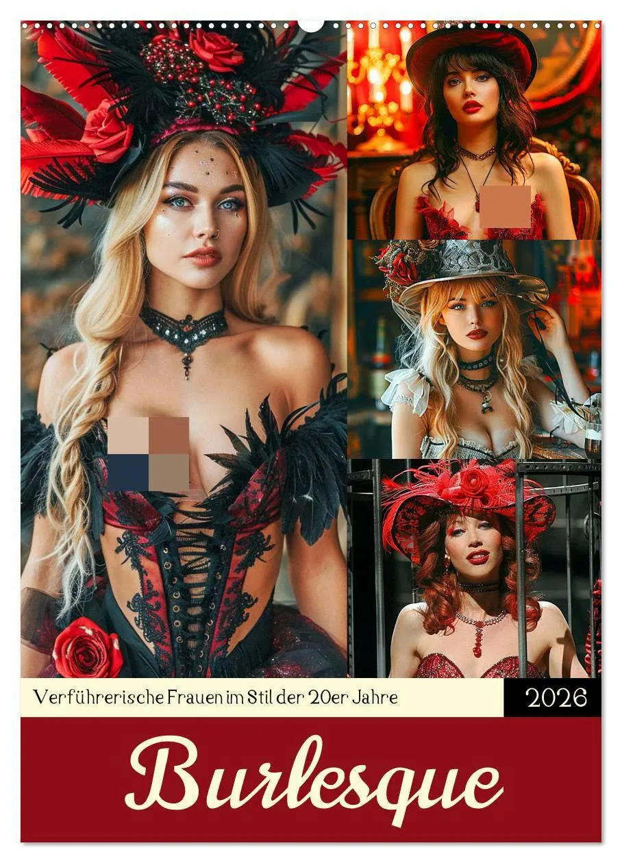 Cover: 9783516265859 | Burlesque. Verführerische Frauen im Stil der 20er Jahre...