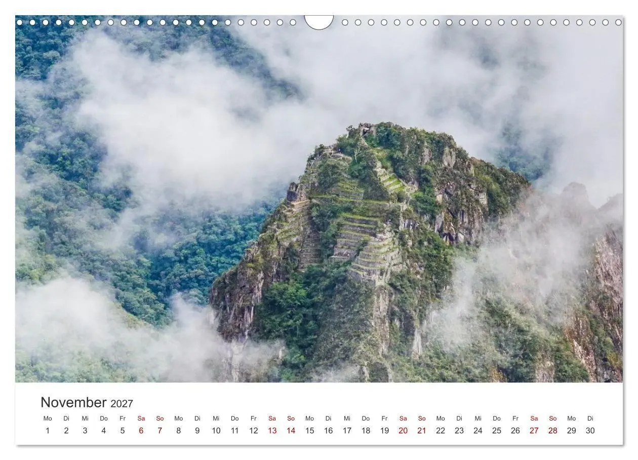 Bild: 9783516885859 | Macchu Picchu (Wandkalender 2027 DIN A3 quer), CALVENDO Monatskalender