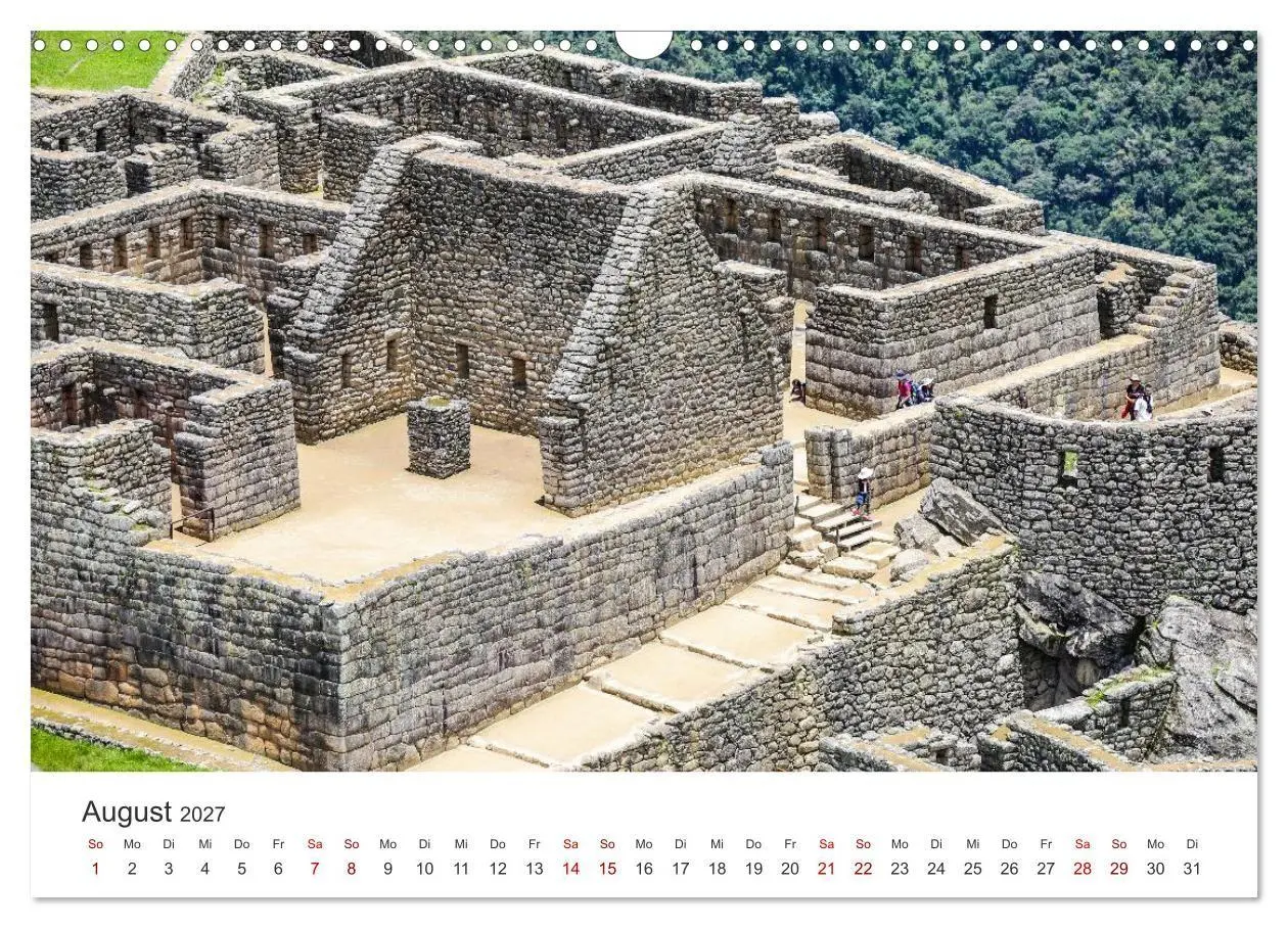 Bild: 9783516885859 | Macchu Picchu (Wandkalender 2027 DIN A3 quer), CALVENDO Monatskalender