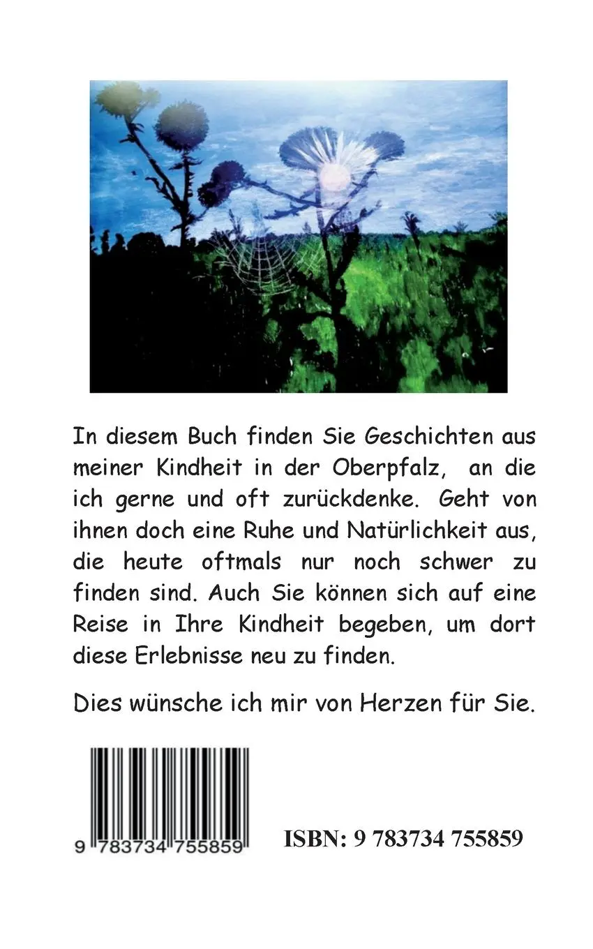 Rückseite: 9783734755859 | Meine Kindheit auf dem Dorf | Erika Bayrle | Taschenbuch | 136 S.