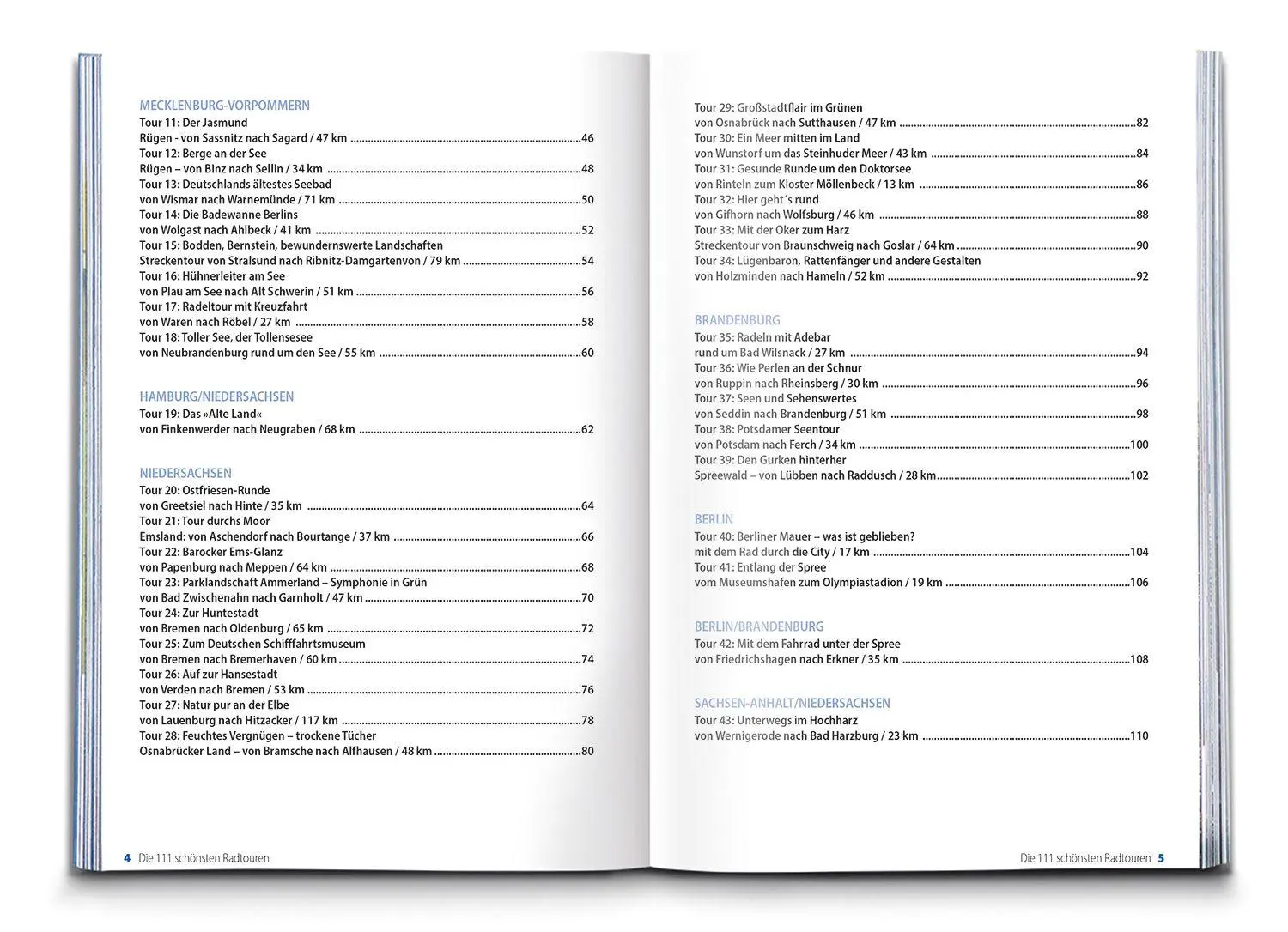 Bild: 9783991545859 | BVA Die 111 schönsten Radtouren in Deutschland | Taschenbuch | 248 S.