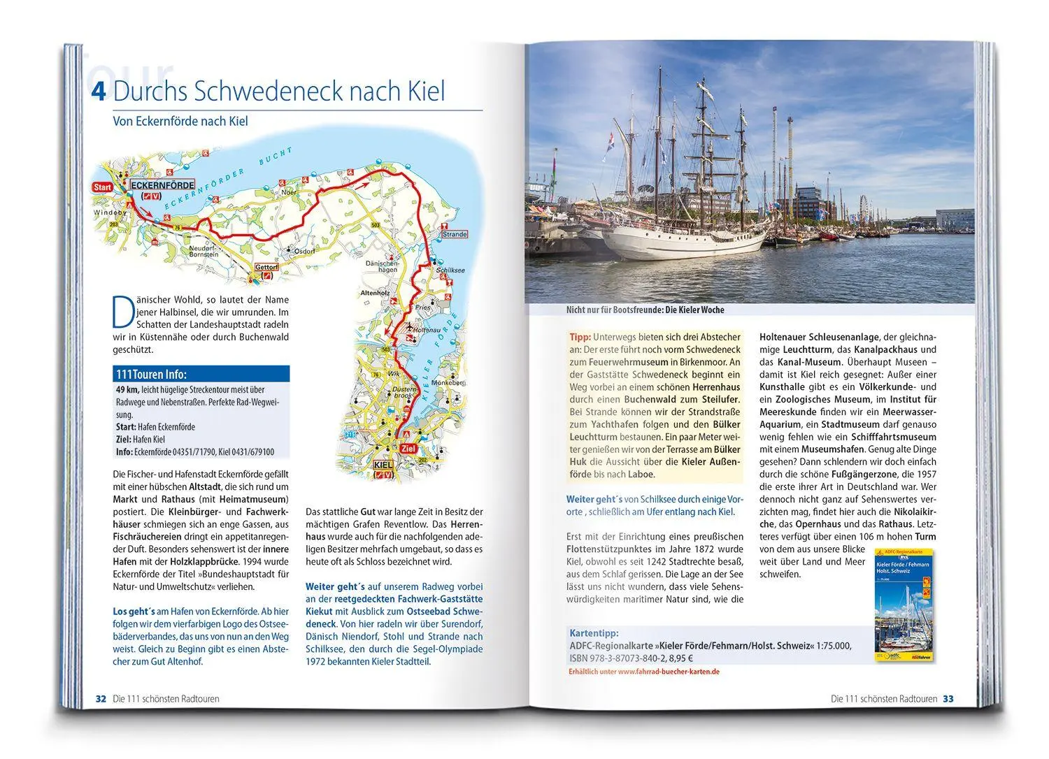 Bild: 9783991545859 | BVA Die 111 schönsten Radtouren in Deutschland | Taschenbuch | 248 S.