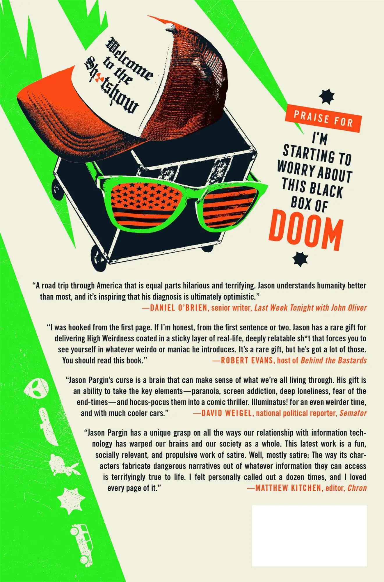 Rückseite: 9781250285959 | I'm Starting to Worry about This Black Box of Doom | Jason Pargin