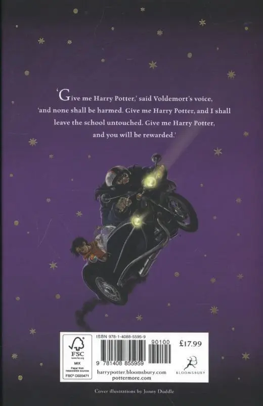 Rückseite: 9781408855959 | Harry Potter 7 and the Deathly Hallows | J. K. Rowling | Buch | 620 S.
