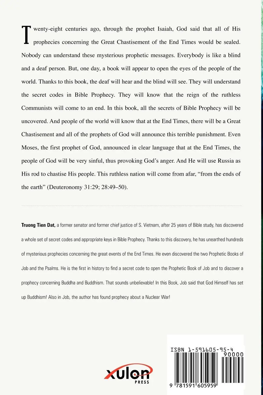 Rückseite: 9781591605959 | How To Unlock the Secret Codes in Bible Prophecy | Truong Tien Dat