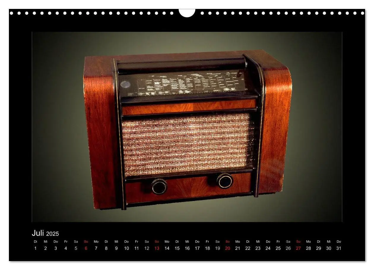 Bild: 9783435765959 | Dampfradios - Antike Radios mit Patina (Wandkalender 2025 DIN A3...
