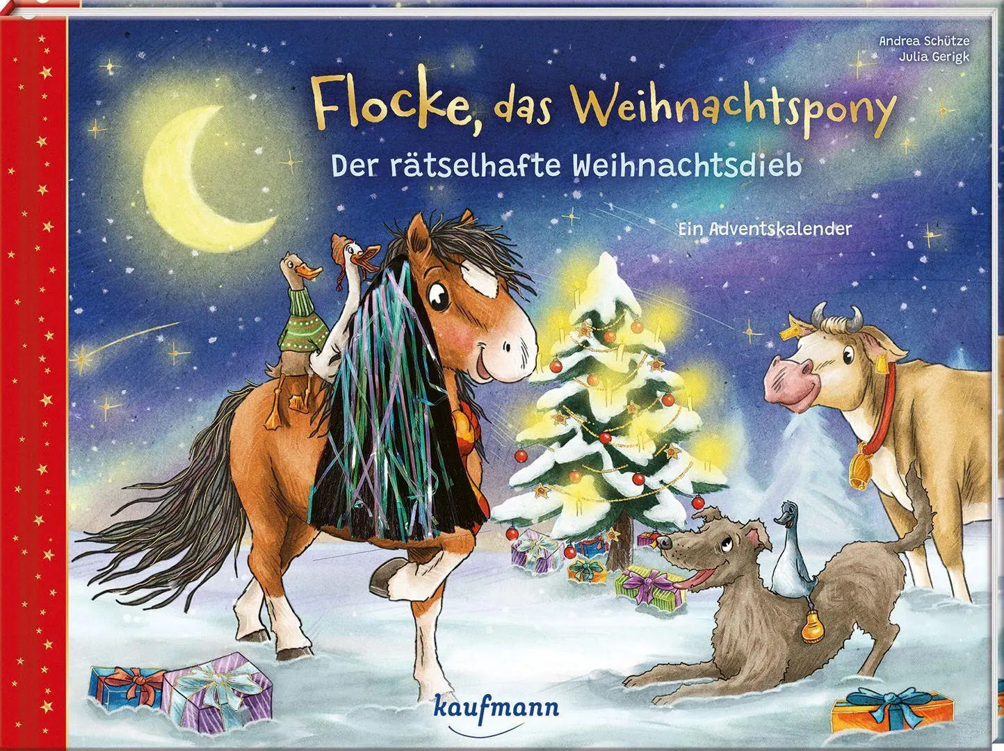 Cover: 9783780665959 | Flocke, das Weihnachtspony - Der rätselhafte Weihnachtsdieb | Schütze