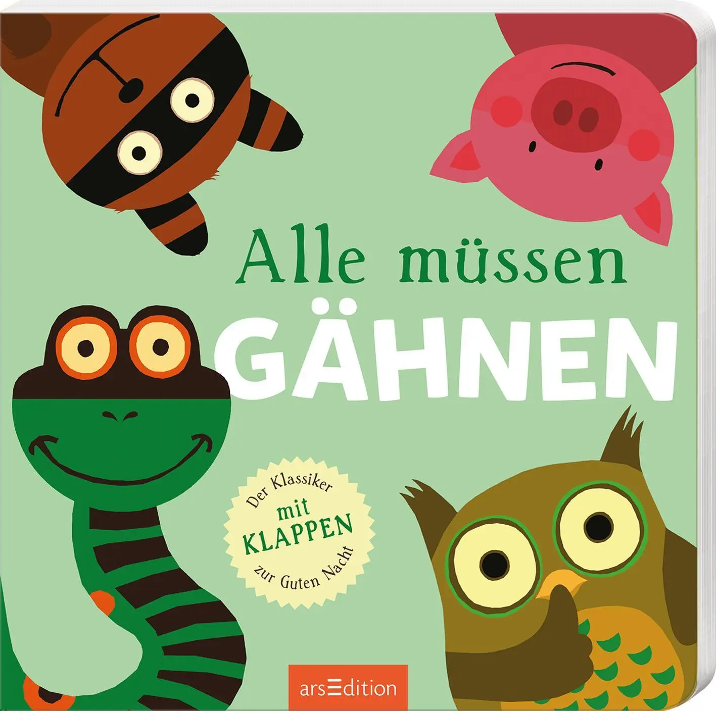 Cover: 9783845865959 | Alle müssen gähnen | Mit großen Klappen | Maria Höck | Buch | 26 S.