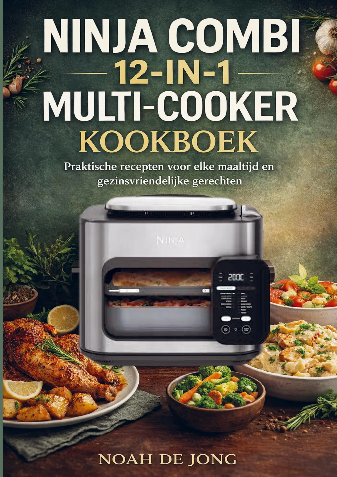 Cover: 9789403865959 | NINJA COMBI 12-IN-1 MULTI-COOKER KOOKBOEK | Noah de Jong | Taschenbuch
