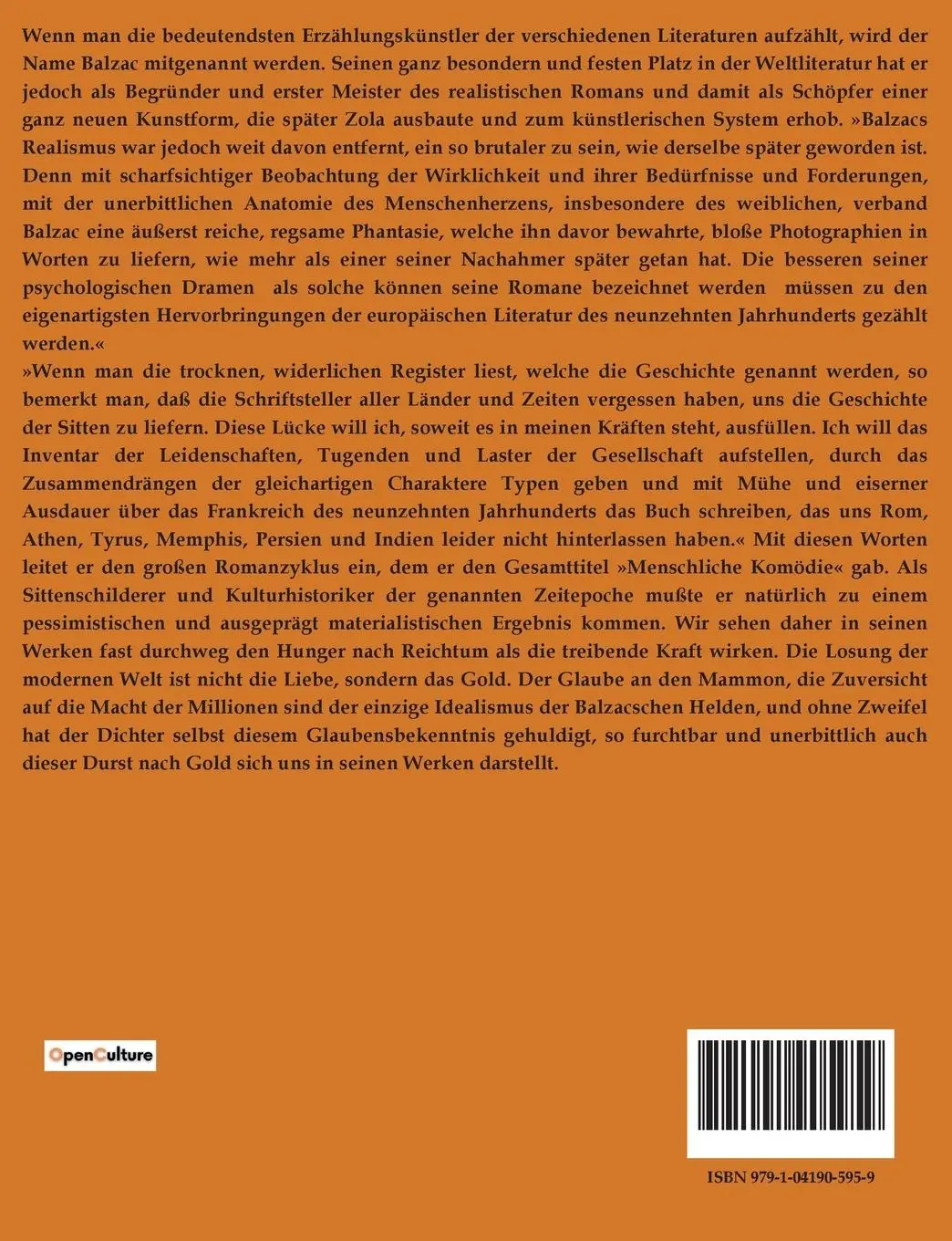 Rückseite: 9791041905959 | Die Frau von dreißig Jahren | Honoré de Balzac | Taschenbuch | 112 S.