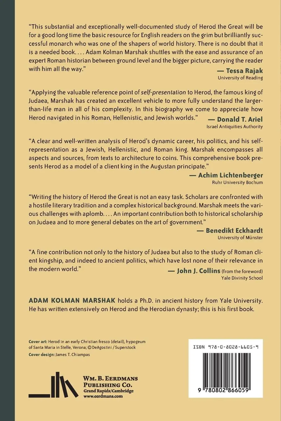 Rückseite: 9780802866059 | The Many Faces of Herod the Great | Adam Kolman Marshak | Taschenbuch