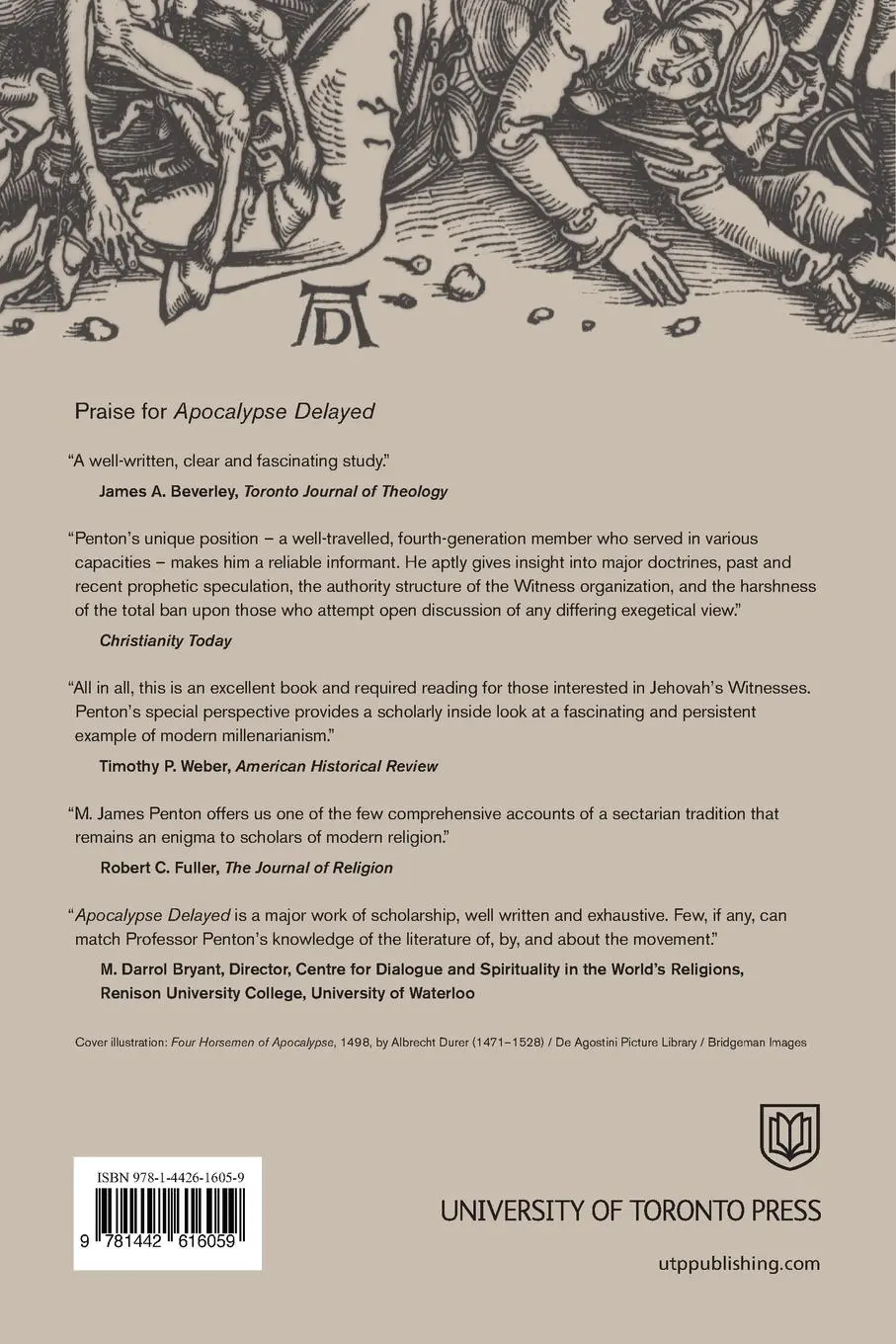 Rückseite: 9781442616059 | Apocalypse Delayed | The Story of Jehovah's Witnesses, Third Edition