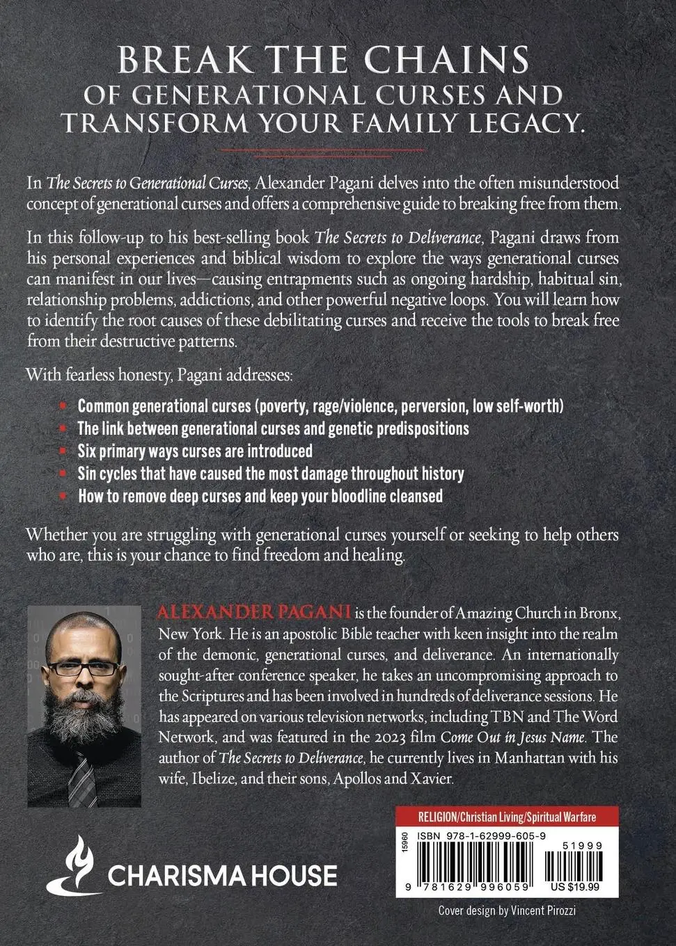 Rückseite: 9781629996059 | The Secrets to Generational Curses | Alexander Pagani | Taschenbuch