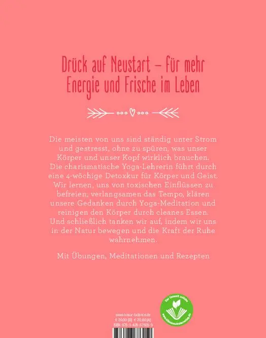 Rückseite: 9783426676059 | Detoxing | Reinige deinen Körper, kläre deinen Geist | Tara Stiles