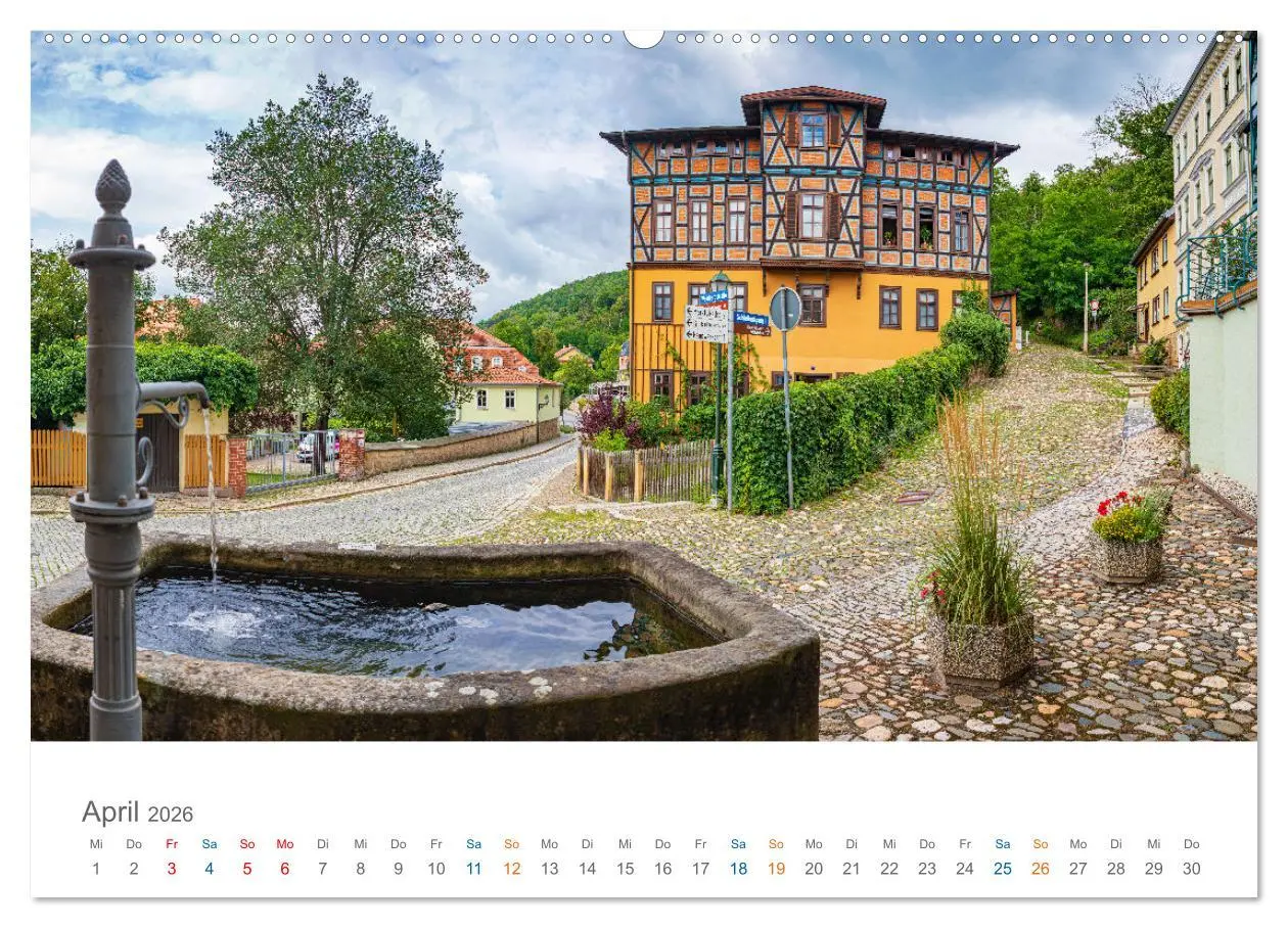 Bild: 9783457366059 | Rudolstadt - im Tal der Saale (Wandkalender 2026 DIN A2 quer),...