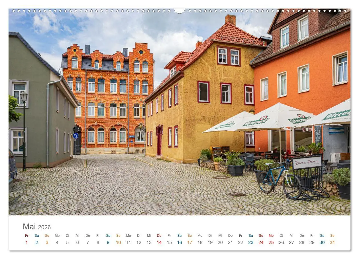 Bild: 9783457366059 | Rudolstadt - im Tal der Saale (Wandkalender 2026 DIN A2 quer),...