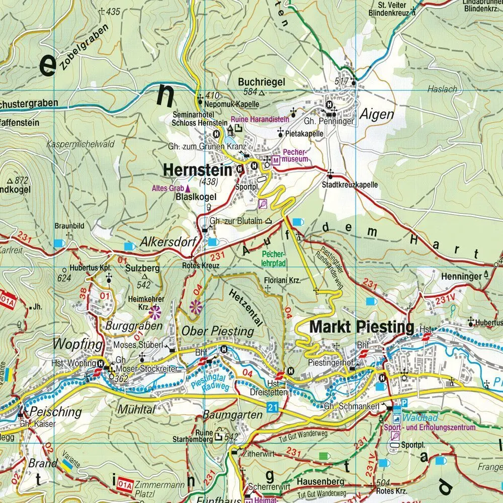 Bild: 9783707906059 | freytag &amp; berndt Wanderkarte WK 5012 Hohe Wand - Schneeberg -...