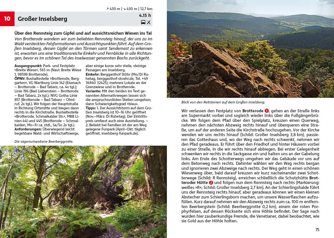 Bild: 9783763346059 | Thüringer Wald | Daniela Knor (u. a.) | Taschenbuch | 232 S. | Deutsch