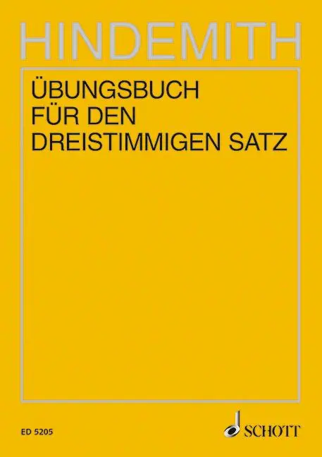 Cover: 9783795716059 | Unterweisung im Tonsatz | Paul Hindemith | Taschenbuch | 252 S. | 1983