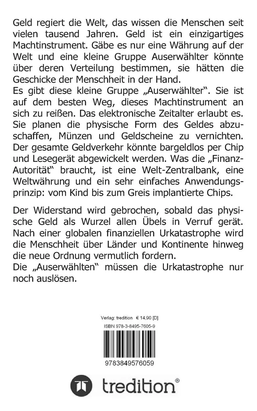 Rückseite: 9783849576059 | Der Licht-König | Das Geheimnis des neuen Tyrannen | Wolfgang Arnold