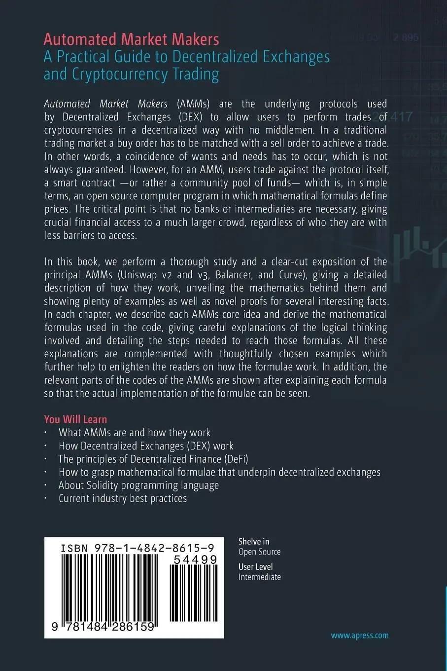 Rückseite: 9781484286159 | Automated Market Makers | Miguel Ottina (u. a.) | Taschenbuch | xi